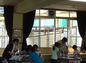 環境学習三原市立幸崎小学校の画像です。